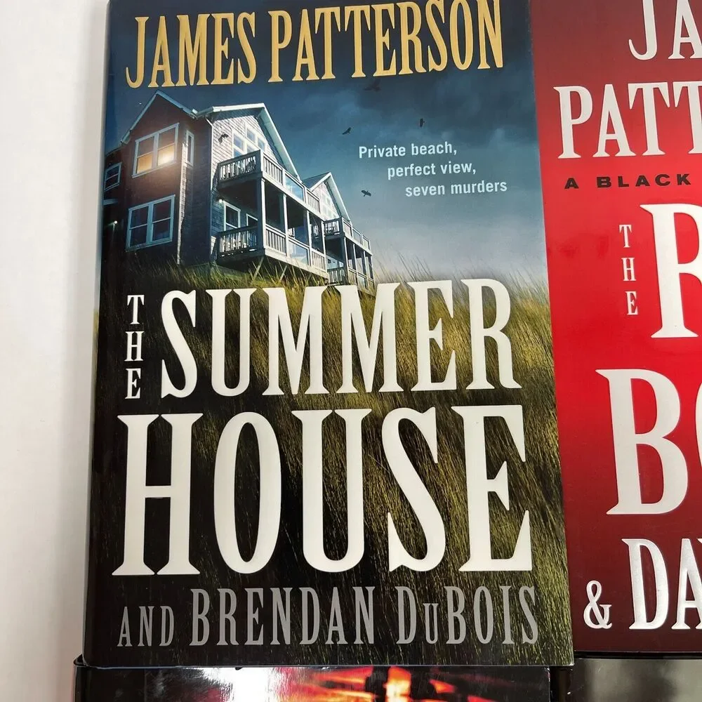 James Patterson Unsolved The Red Book‎ First Edition Hardcover Books Lot of 6